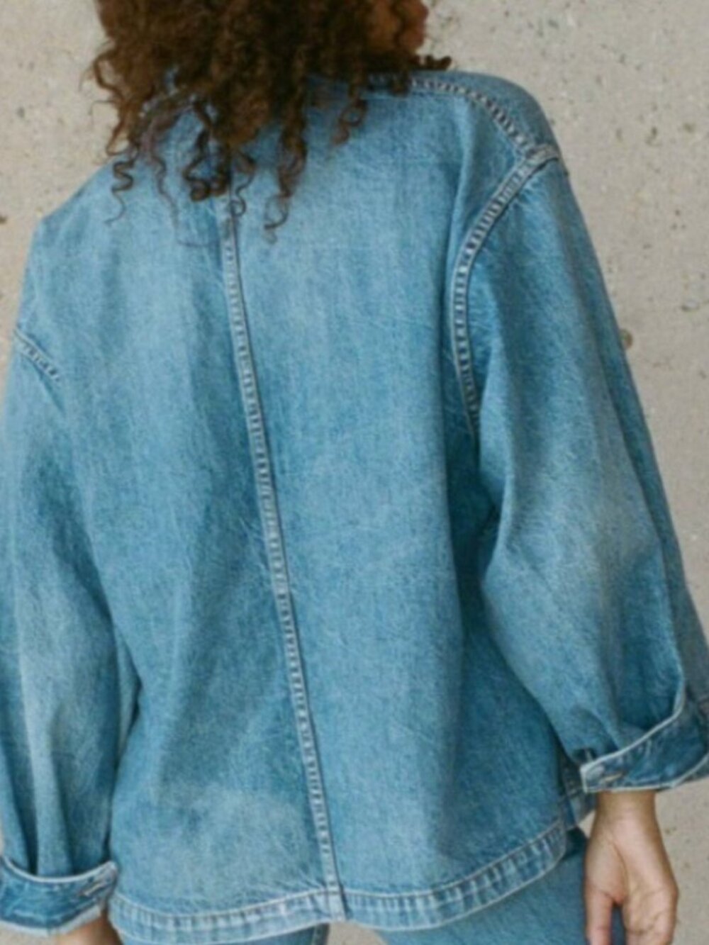 Dôen RARE Carmel Jacket in Cadiz Wash Size M - Picture 2 of 2